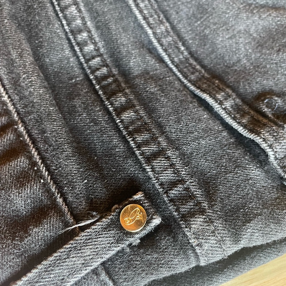 OVO Salvage Denim Black Jeans